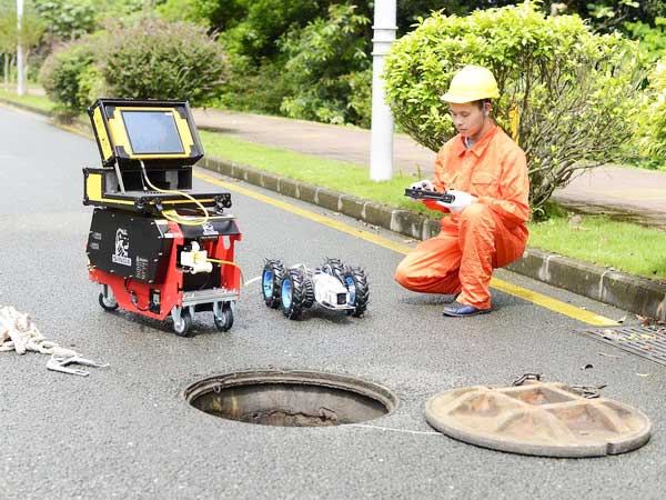 定陶管道机器人检测